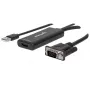 Conversor VGA e USB-A para HDMI Manhattan 152426