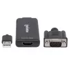Conversor VGA e USB-A para HDMI Manhattan 152426