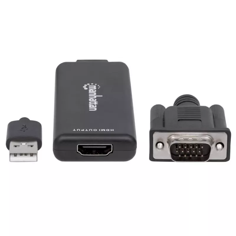 Conversor VGA e USB-A para HDMI Manhattan 152426