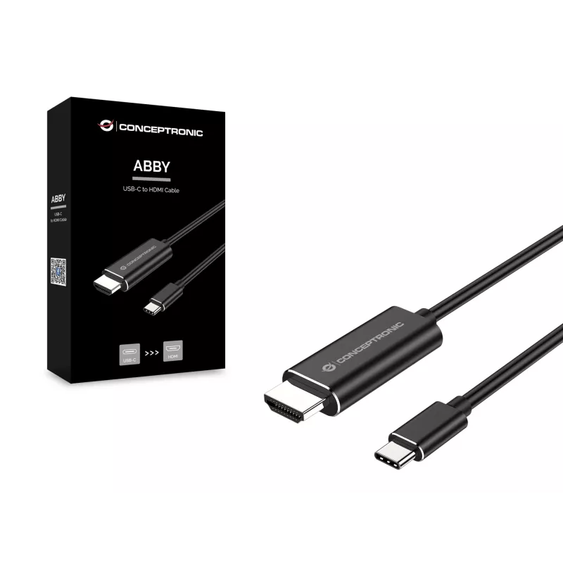 Cabo Conceptronic ABBY USB-C para HDMI 2 m USB Type-C HDMI