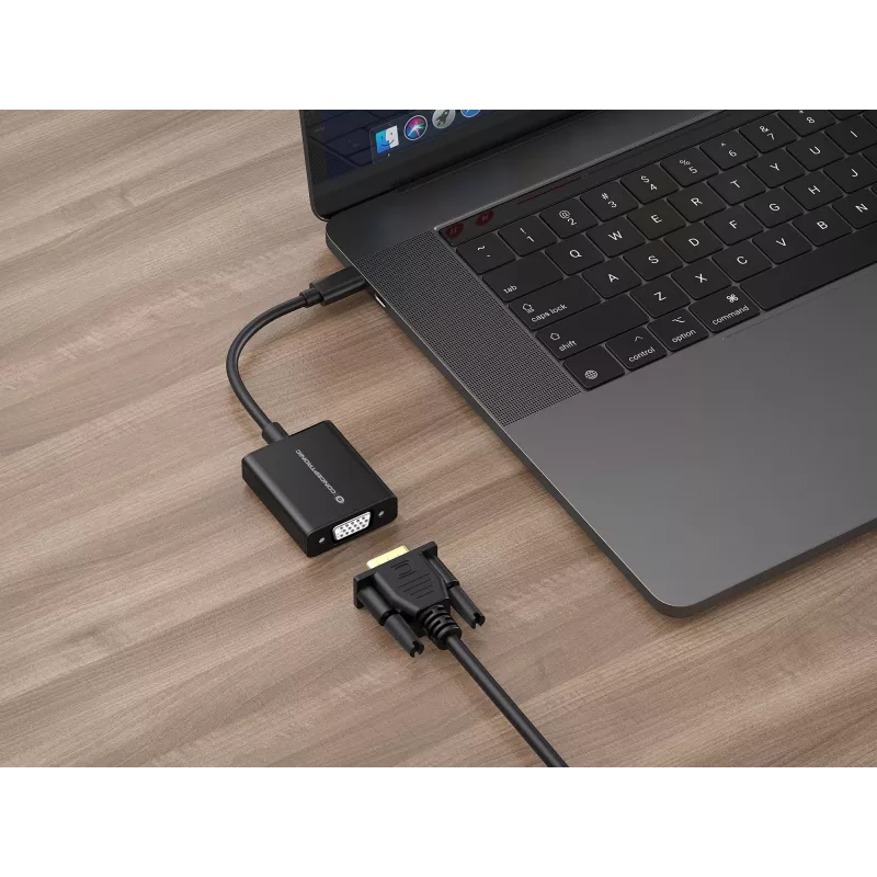 Adaptador USB-C para VGA Conceptronic ABBY05B