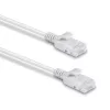 Cabo de rede Lindy 1m Cat.6A U/UTP ultra fino, cinzento