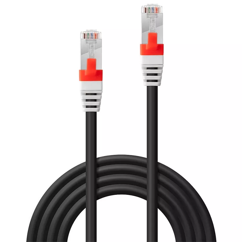 Cabo de rede Lindy 45370 preto 20 m Cat6a S/FTP (S-STP)