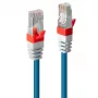 Cabo de rede Lindy 45379 azul 10 m Cat6a S/FTP (S-STP)
