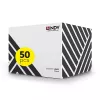 Lindy 48406 cabo patch Cat5e U/UTP, 1 m, cinzento, embalagem de 50