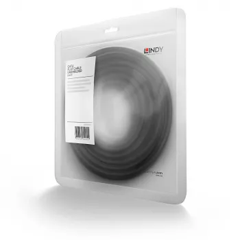 Cabo de rede Lindy 47525 preto 10 m Cat6 U/UTP (UTP)
