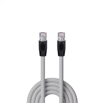 Cabo de rede Lindy Cat.6A U/FTP LSZH Solid Core, 90 m, cinzento, RJ-45 para RJ-45