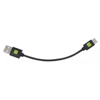 Cabo USB Techly ICOC MUSB20-CMAM01T USB 2.0 0,1 m USB A USB C preto