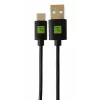 Cabo USB Techly ICOC MUSB20-CMAM01T USB 2.0 0,1 m USB A USB C preto