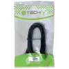 Cabo USB 2.0 Techly ficha A / ficha Mini B 90° 1,8 m preto ICOC MUSB-AA-018ANG