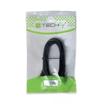 Cabo áudio/vídeo DisplayPort macho/macho Techly 0,5 m preto ICOC DSP-A-005