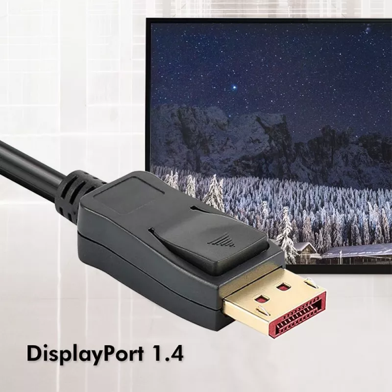 Cabo DisplayPort Techly ICOC DSP-A14-030NT 3 m preto