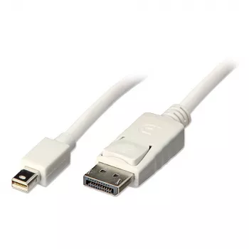 Cabo Mini DisplayPort para DisplayPort Lindy 2 m, branco