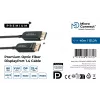 Cabo DisplayPort MicroConnect DP-MMG-4000V1.4OP — DisplayPort 1.4, suporta até 8K@60Hz