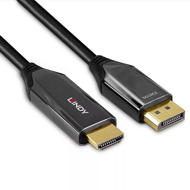 Cabo ativo DisplayPort 1.4 para HDMI 8K60 Lindy 1m