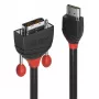 Cabo HDMI para DVI Lindy 0,5 m, linha preta