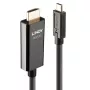 Cabo adaptador USB Type-C para HDMI 4K60 com HDR Lindy 5m