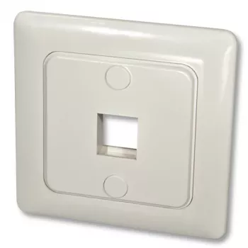 Lindy 60543 Placa de parede/tampa de interruptor branca