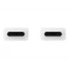 Cabo Samsung 1,8m 5A branco cabo USB USB 2.0 USB C