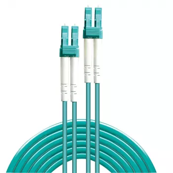 Cabo de patch de fibra ótica Lindy 3m LC-LC OM3 50/125