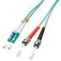 Cabo de fibra ótica InfiniBand Lindy 46381 2 m LC ST verde
