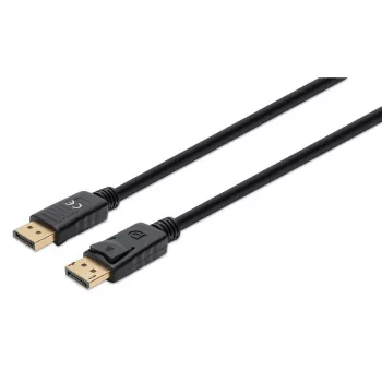 Cabo DisplayPort 1.4 Manhattan 8K@60Hz 2 m PVC ficha macho para ficha macho