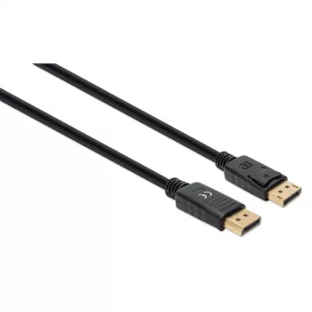 Cabo DisplayPort 1.4 Manhattan 8K@60Hz 2 m PVC ficha macho para ficha macho