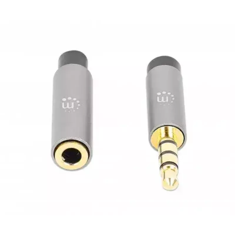 Cabo de extensão de áudio Manhattan 3,5 mm 3 m ficha macho/conector fêmea
