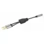 Cabo adaptador para headset Manhattan 356121