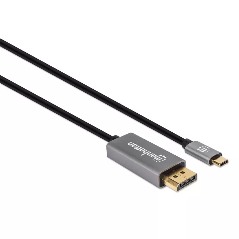 Cabo USB-C para DisplayPort Manhattan CDP2DP146B 8K 2 m