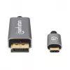 Cabo USB-C para DisplayPort Manhattan CDP2DP146B 8K 2 m