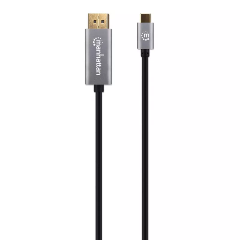 Cabo USB-C para DisplayPort Manhattan CDP2DP146B 8K 2 m