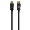 Cabo DisplayPort 1.4 Manhattan, 8K@60Hz, 3 m, cabo entrançado, ficha macho para ficha macho, com bloqueios, totalmente blindado, preto, garantia vitalícia, corresponde a DP14MM3M