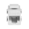 Conector fêmea keystone Cat 6 RJ45 branco StarTech.com acoplamento de rede - F/F