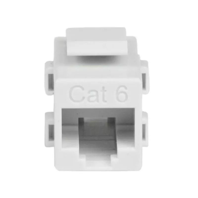 Conector fêmea keystone Cat 6 RJ45 branco StarTech.com acoplamento de rede - F/F