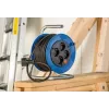Brennenstuhl Garant Kompakt extensão com enrolador para interior, 4 tomadas, 15 m, azul/preto