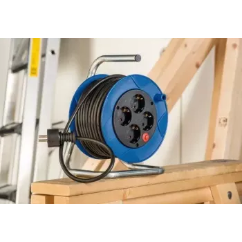 Extensão de energia Brennenstuhl 1079180004 15 m 4 tomadas exterior preto azul