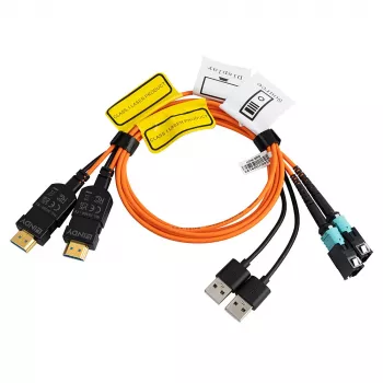 Cabo de fibra ótica InfiniBand Lindy 38360 100 m MPO multicolor