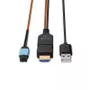 Cabo de fibra ótica InfiniBand Lindy 38360 100 m MPO multicolor