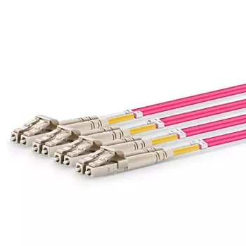 Cabo de fibra ótica InfiniBand Lanview LVO230501-MTP 1 m violeta