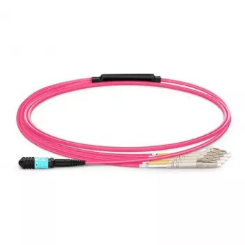 Cabo de fibra ótica InfiniBand Lanview LVO230501-MTP 1 m violeta