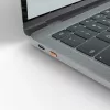 Conjunto de bloqueadores de porta USB-C Lindy, 4 unid., laranja