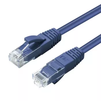 Cabo de rede Microconnect CAT6A UTP RJ-45 0,3 m azul