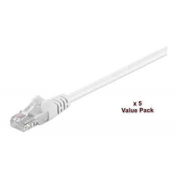 Cabo de rede Microconnect V-UTP515WVP branco 15 m Cat5e U/UTP (UTP)