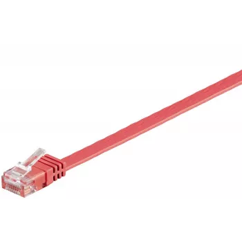 Cabo de rede Microconnect V-UTP601R-FLAT vermelho 1 m Cat6 U/UTP (UTP)