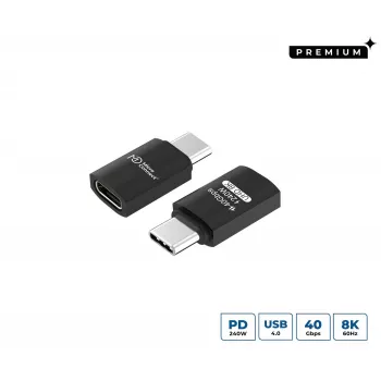 Cabo USB Microconnect USB4-CCF-240W 0 m USB-C preto