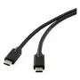 Cabo USB Microconnect DOCKUSB3.2CC1 USB 3.2 Gen 2 (3.1 Gen 2) 1 m USB C preto
