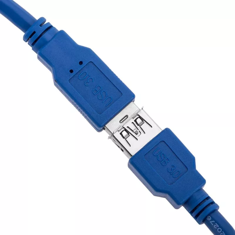 Cabo de extensão USB 3.0 Techly A macho / A fêmea 3 m azul ICOC U3-AA-30-EX