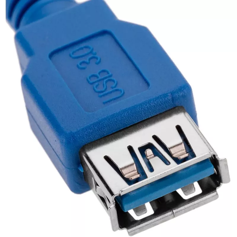 Cabo de extensão USB 3.0 Techly A macho / A fêmea 3 m azul ICOC U3-AA-30-EX