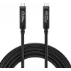 Cabo USB-C MicroConnect MC-USB3.2CC10-8K-OP 10 m, suporta até 8K